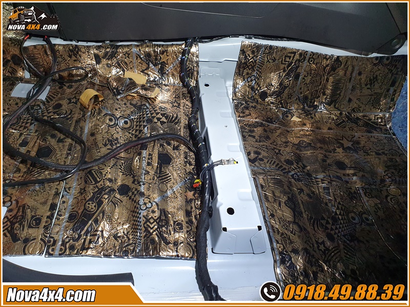 Chi tiết cách âm Bán tải độ chất nhất tại TP.HCM