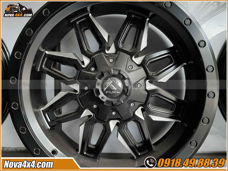 Tư vấn gắn mâm Fuel xe Bán tải cực ngầu tại TP.HCM