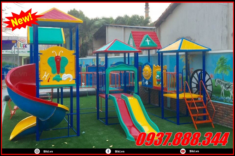 Sử dụng cầu trượt liên hoàn có cần những khâu nào?