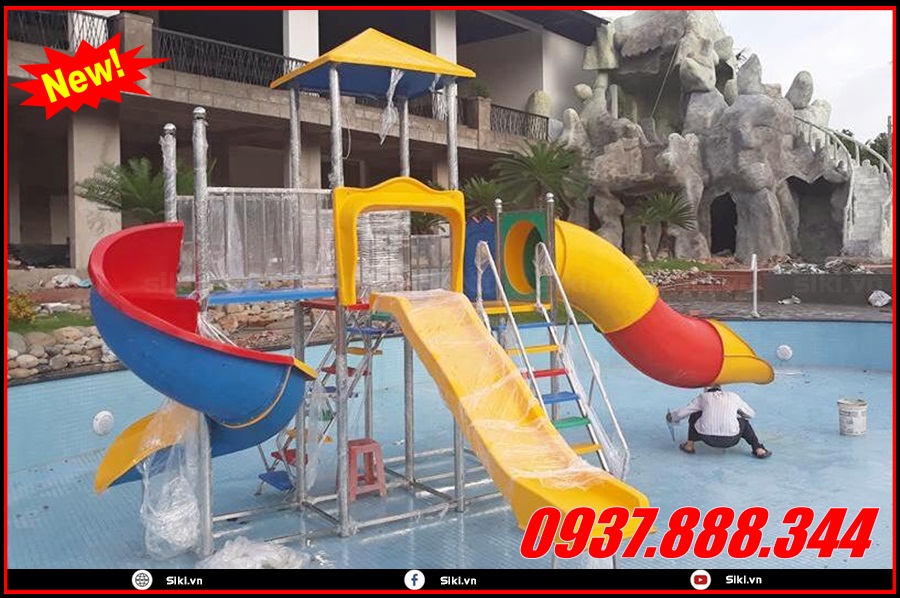 Một số mẫu sản phẩm cầu trượt hồ bơi 2020 được ưu chuộng nhất