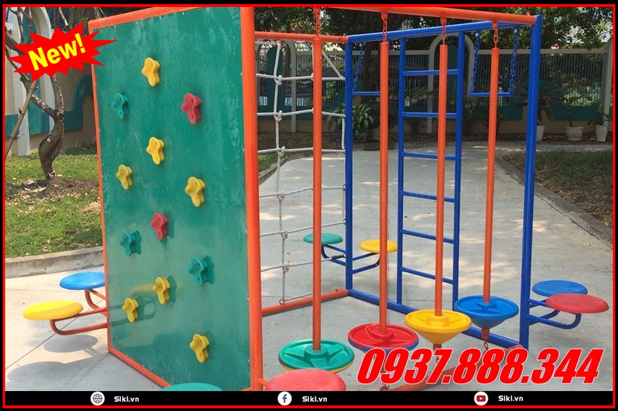 Sản phẩm thang leo mầm non các loại tại công ty Vân Anh