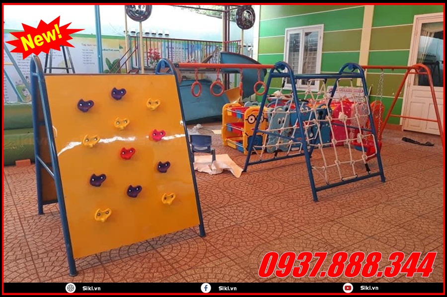 Sử dụng đồ chơi thang leo mầm non có những lợi ích gì?