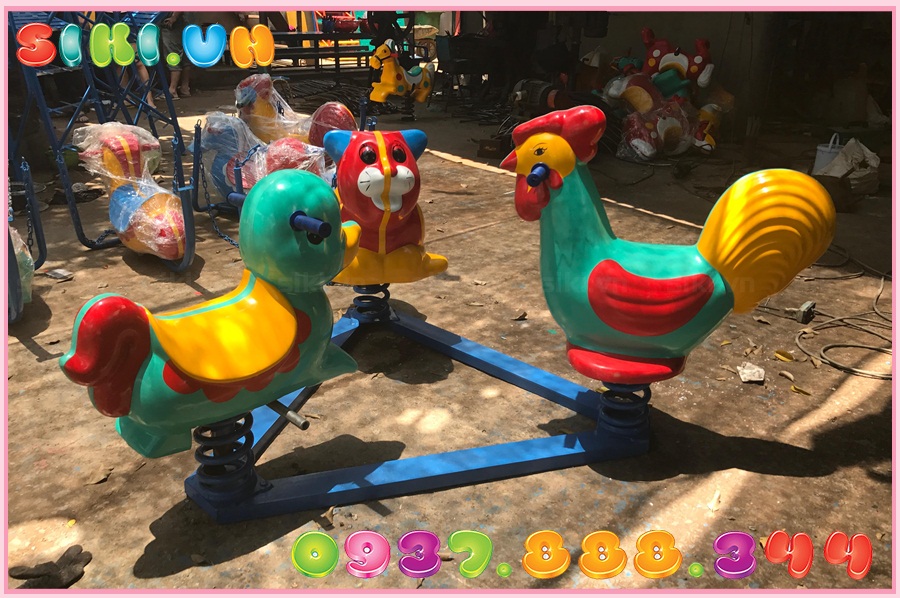 Sử dụng thú nhún lò xo có an toàn cho trẻ không?